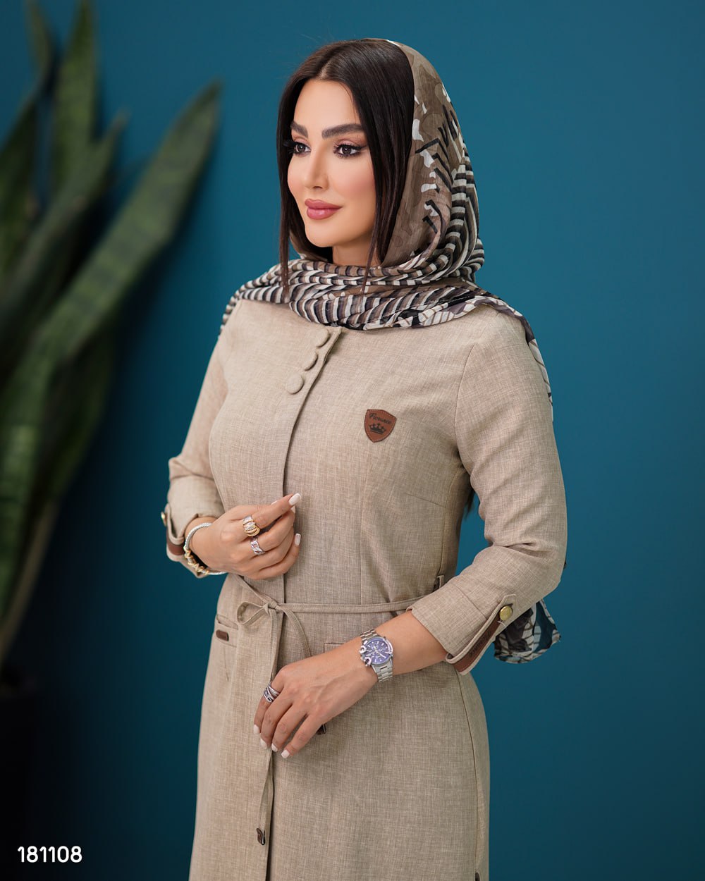 مانتو مدل راشل زنانه اداری دانشجویی - Image 10