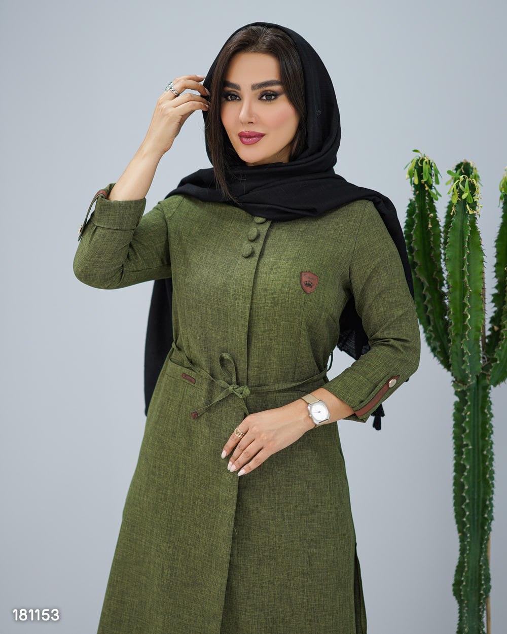 مانتو مدل راشل زنانه اداری دانشجویی - Image 6