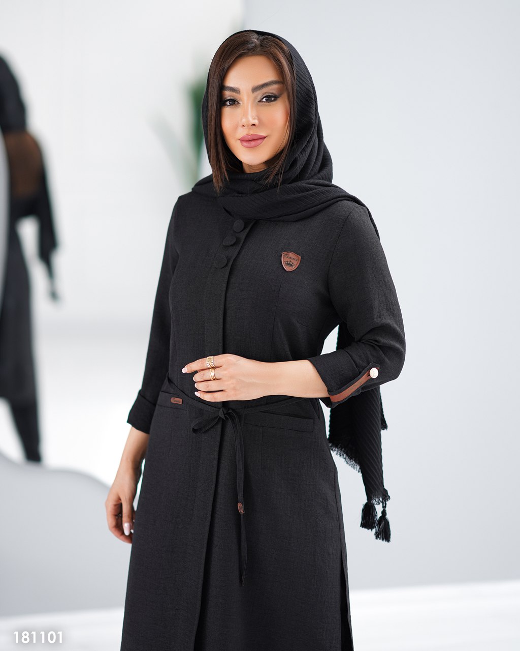 مانتو مدل راشل زنانه اداری دانشجویی - Image 5