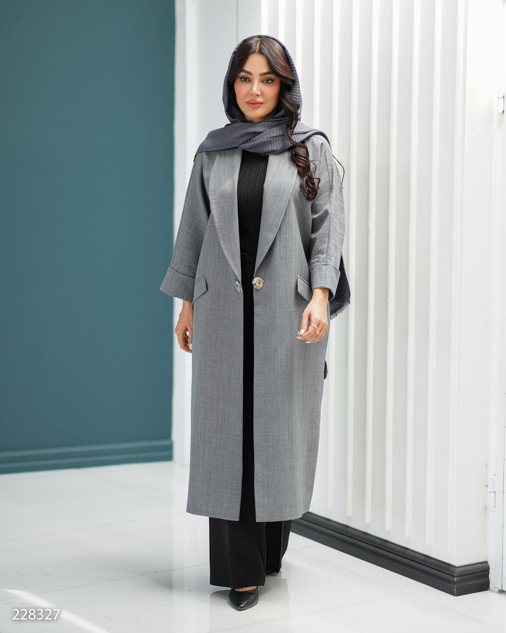 مانتو مدل حلیا کد 2283 زنانه(ضمانت اصالت)ارسال رایگان - Image 7