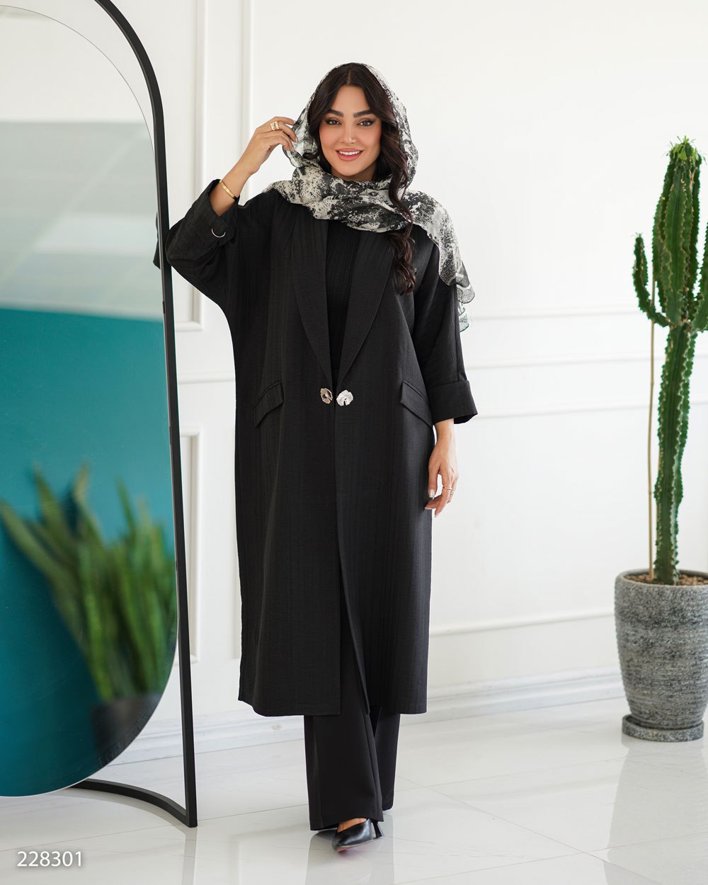 مانتو مدل حلیا کد 2283 زنانه(ضمانت اصالت)ارسال رایگان - Image 5