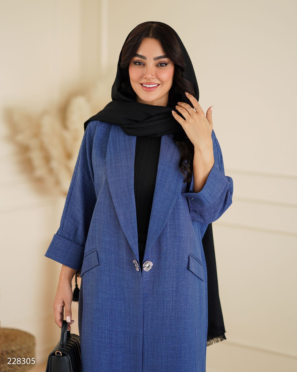 مانتو مدل حلیا کد 2283 زنانه(ضمانت اصالت)ارسال رایگان - Image 3