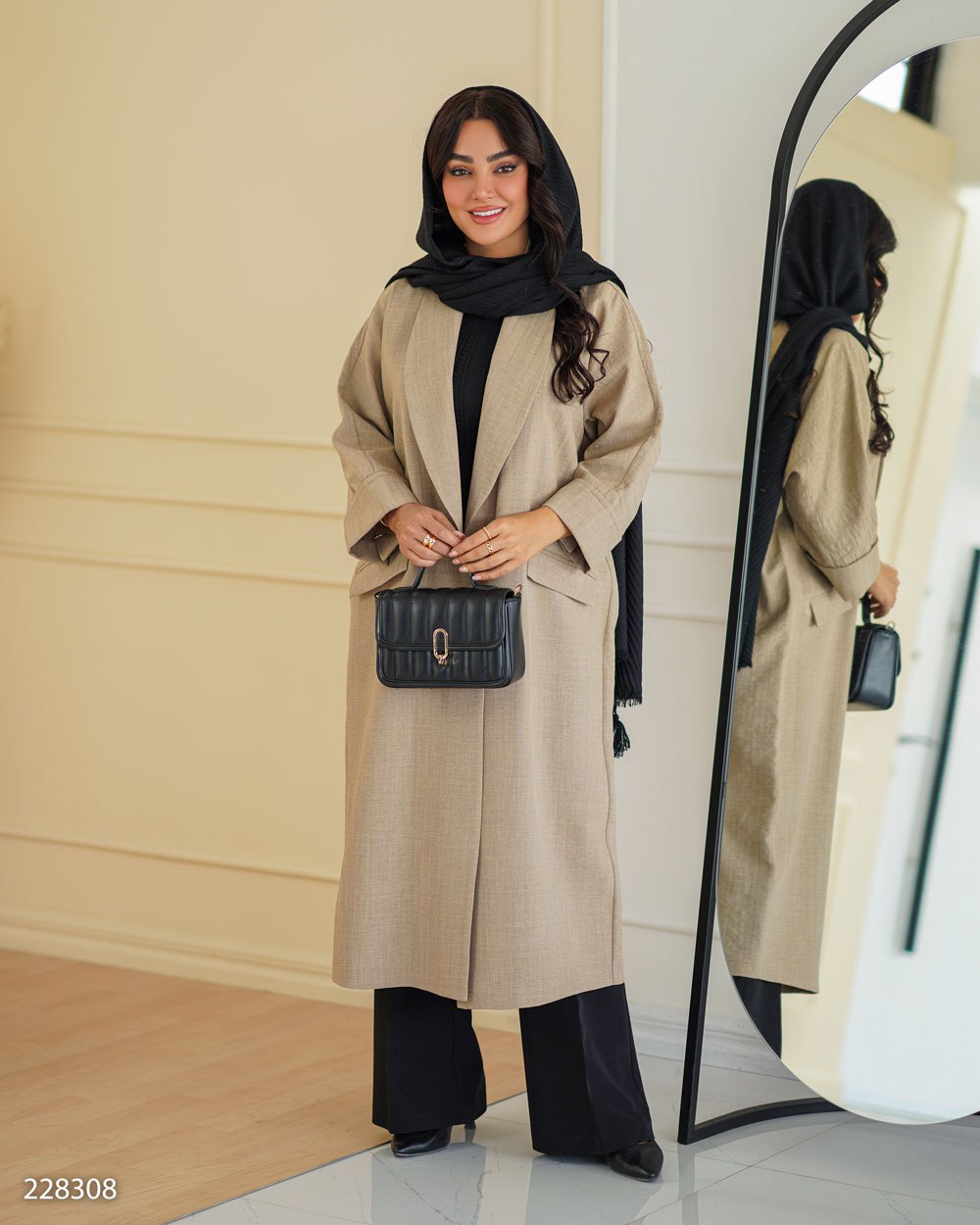 مانتو مدل حلیا کد 2283 زنانه(ضمانت اصالت)ارسال رایگان - Image 4