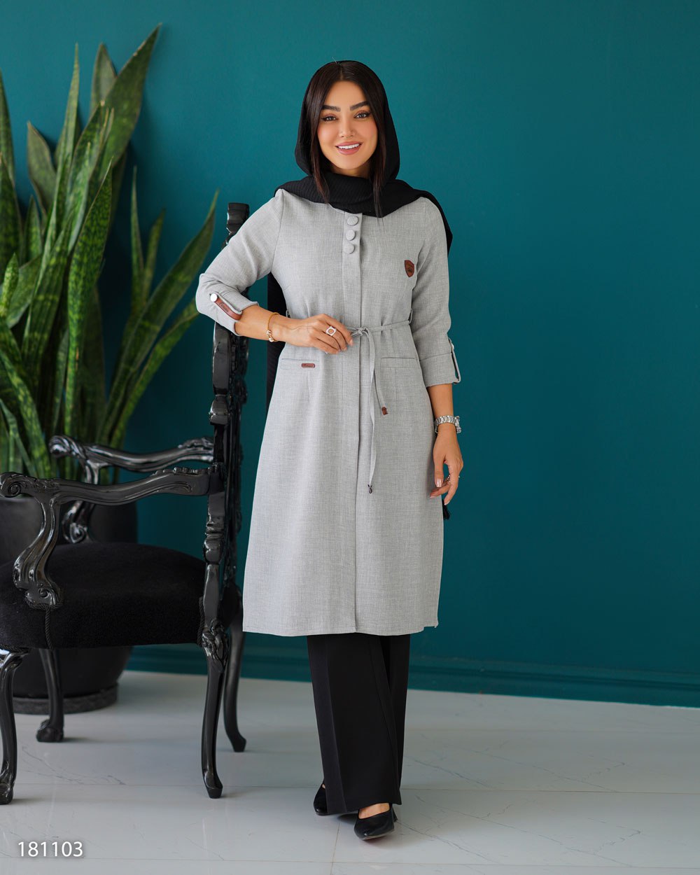 مانتو مدل راشل زنانه اداری دانشجویی