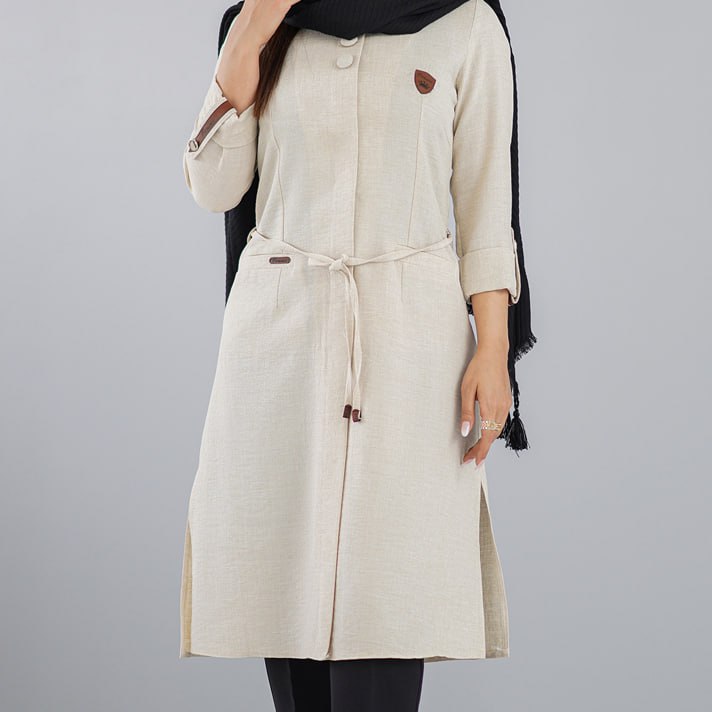 مانتو مدل راشل زنانه اداری دانشجویی - Image 8