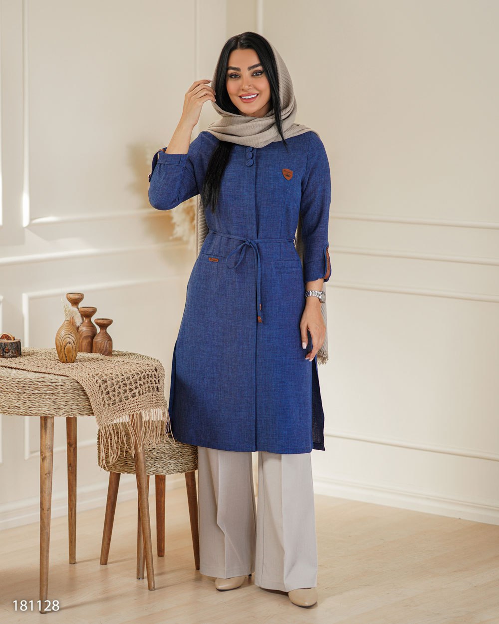 مانتو مدل راشل زنانه اداری دانشجویی - Image 7