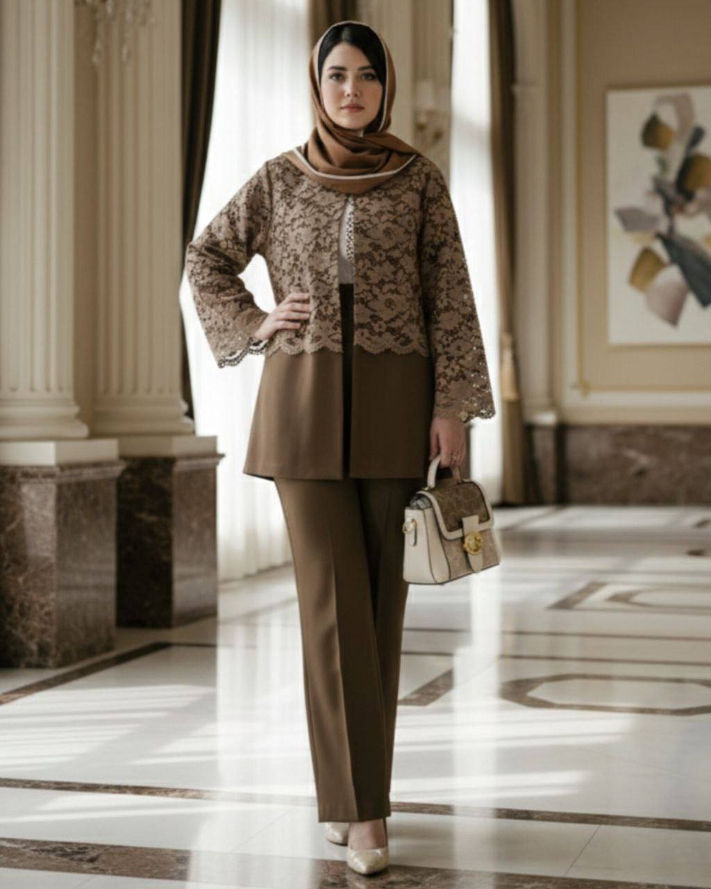کتشلوار فروغ 1010زنانه مجلسی(ضمانت اصالت) ارسال رایگان - Image 13