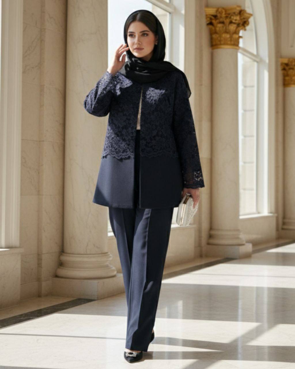 کتشلوار فروغ 1010زنانه مجلسی(ضمانت اصالت) ارسال رایگان - Image 5