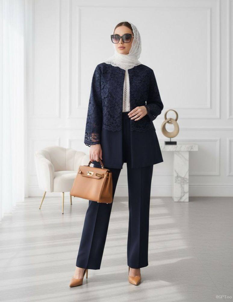 کتشلوار فروغ 1010زنانه مجلسی(ضمانت اصالت) ارسال رایگان - Image 9