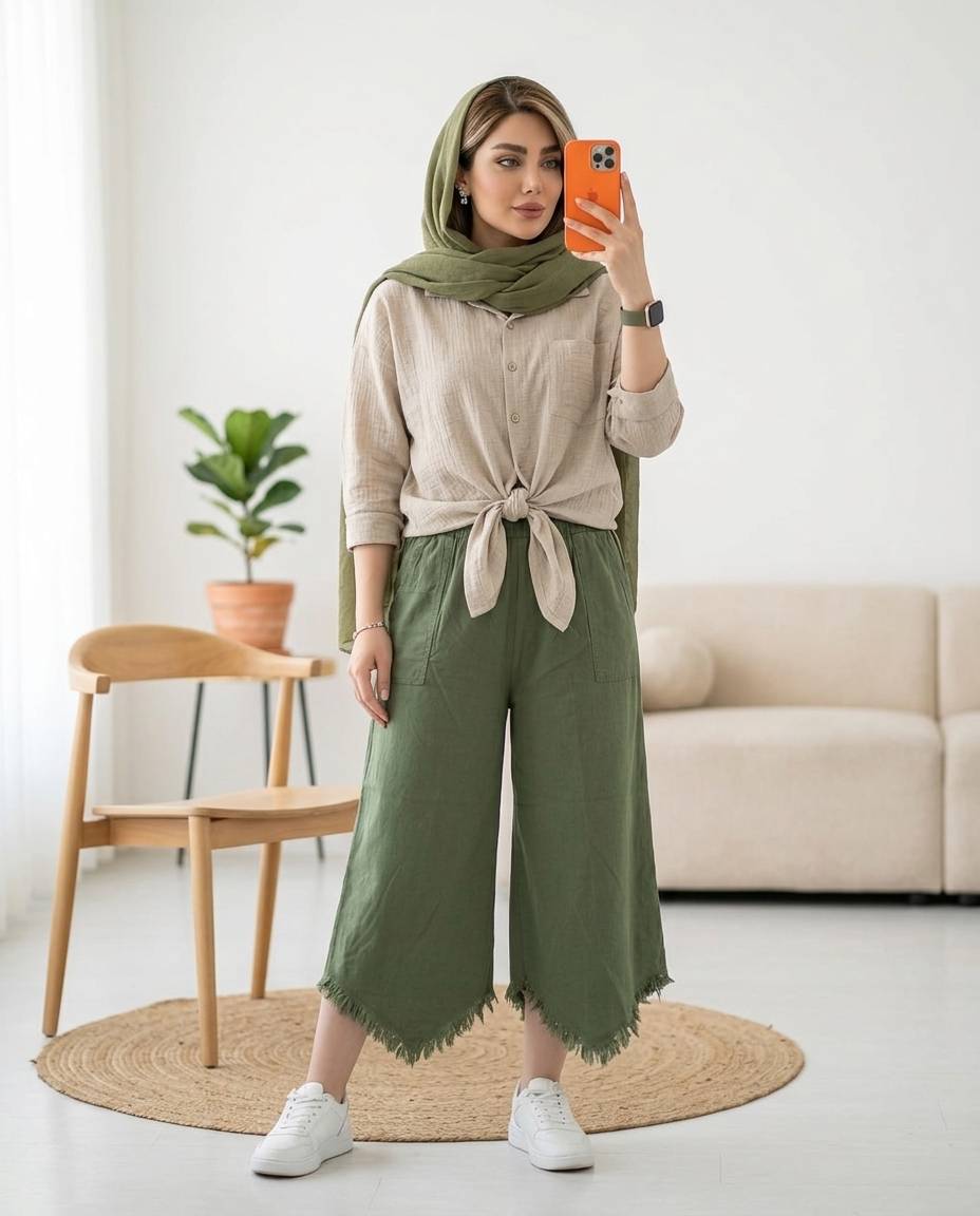 شلوار دمپا ریش زنانه سبک خنک(ضمانت اصالت) ارسال رایگان