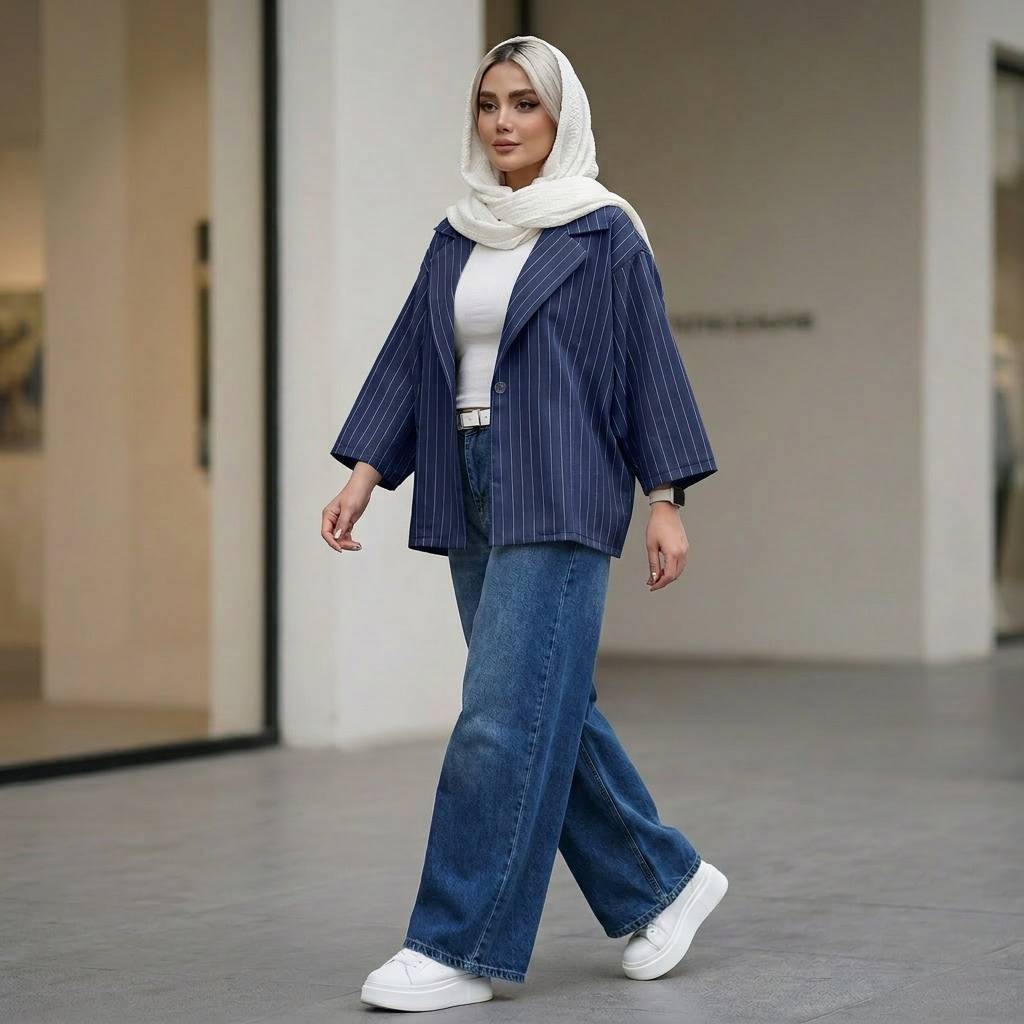 کت کیمونو آوینا زنانه (ضمانت اصالت)ارسال رایگان - Image 2