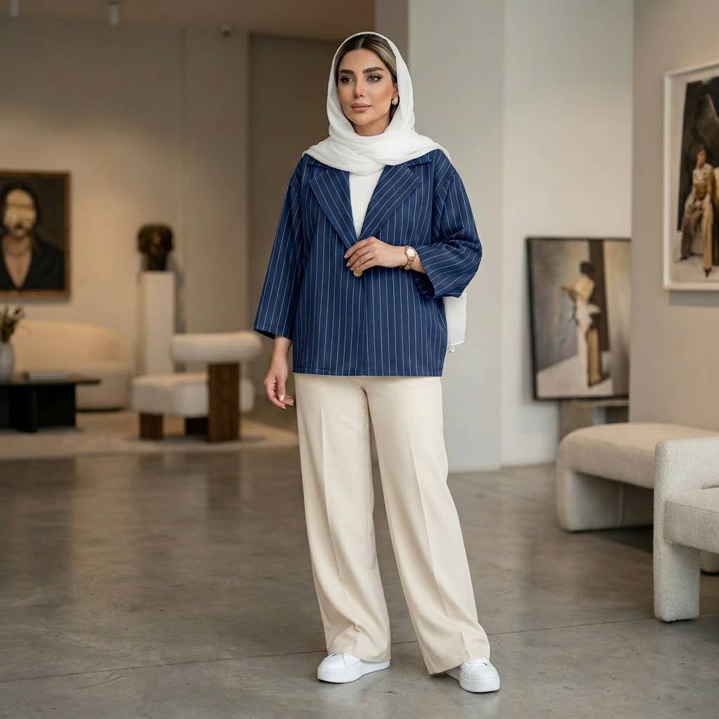 کت کیمونو آوینا زنانه (ضمانت اصالت)ارسال رایگان - Image 7