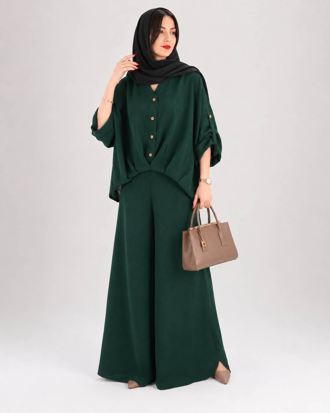 ست مدل نانا شومیز شلوار زنانه (ضمانت اصالت) ارسال رایگان - Image 4