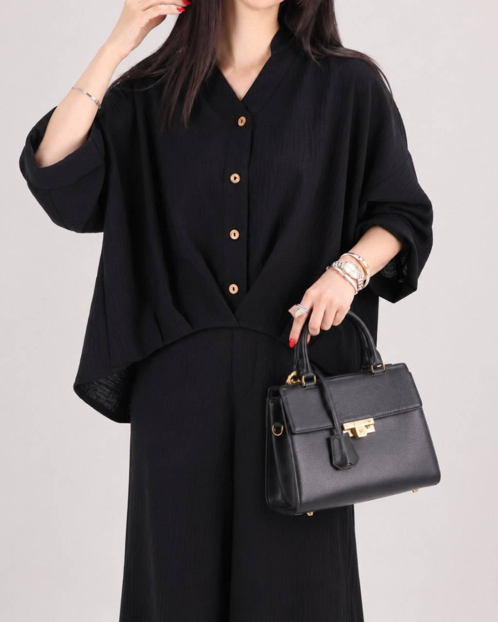 ست مدل نانا شومیز شلوار زنانه (ضمانت اصالت) ارسال رایگان - Image 3