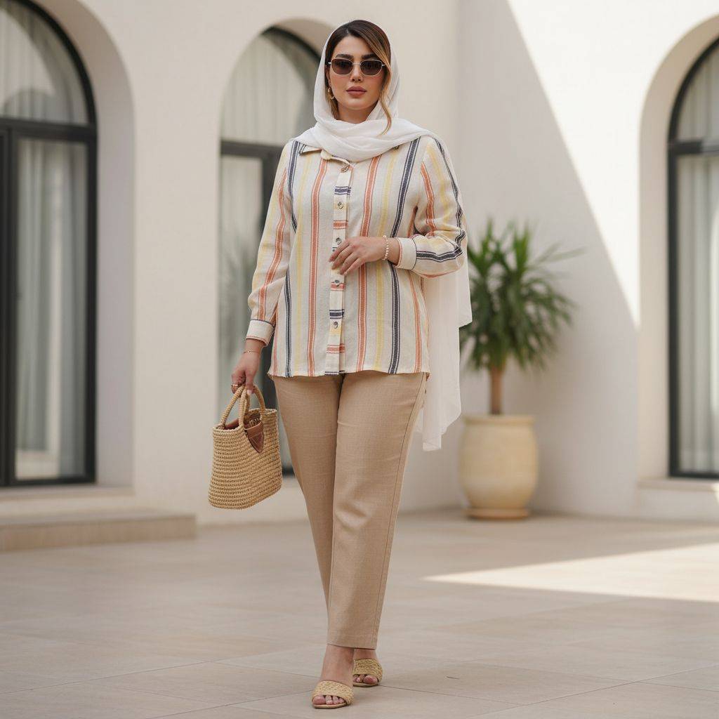 شومیز مدل ژینا کد ۱۲۰ زنانه (ضمانت اصالت) ارسال رایگان - Image 3