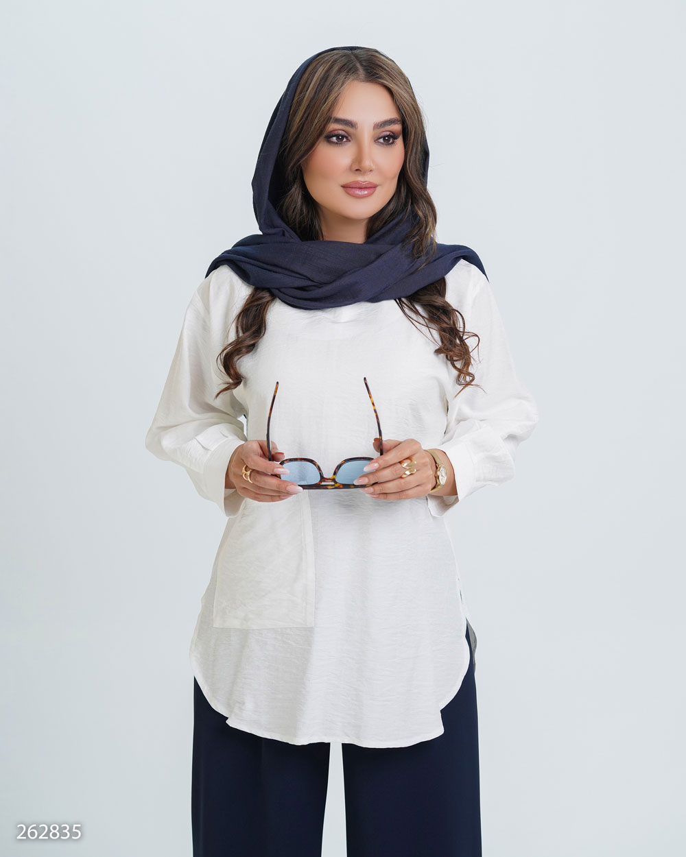 شومیز مدل شاینا کد 2628 زنانه(ضمانت اصالت)ارسال رایگان - Image 9