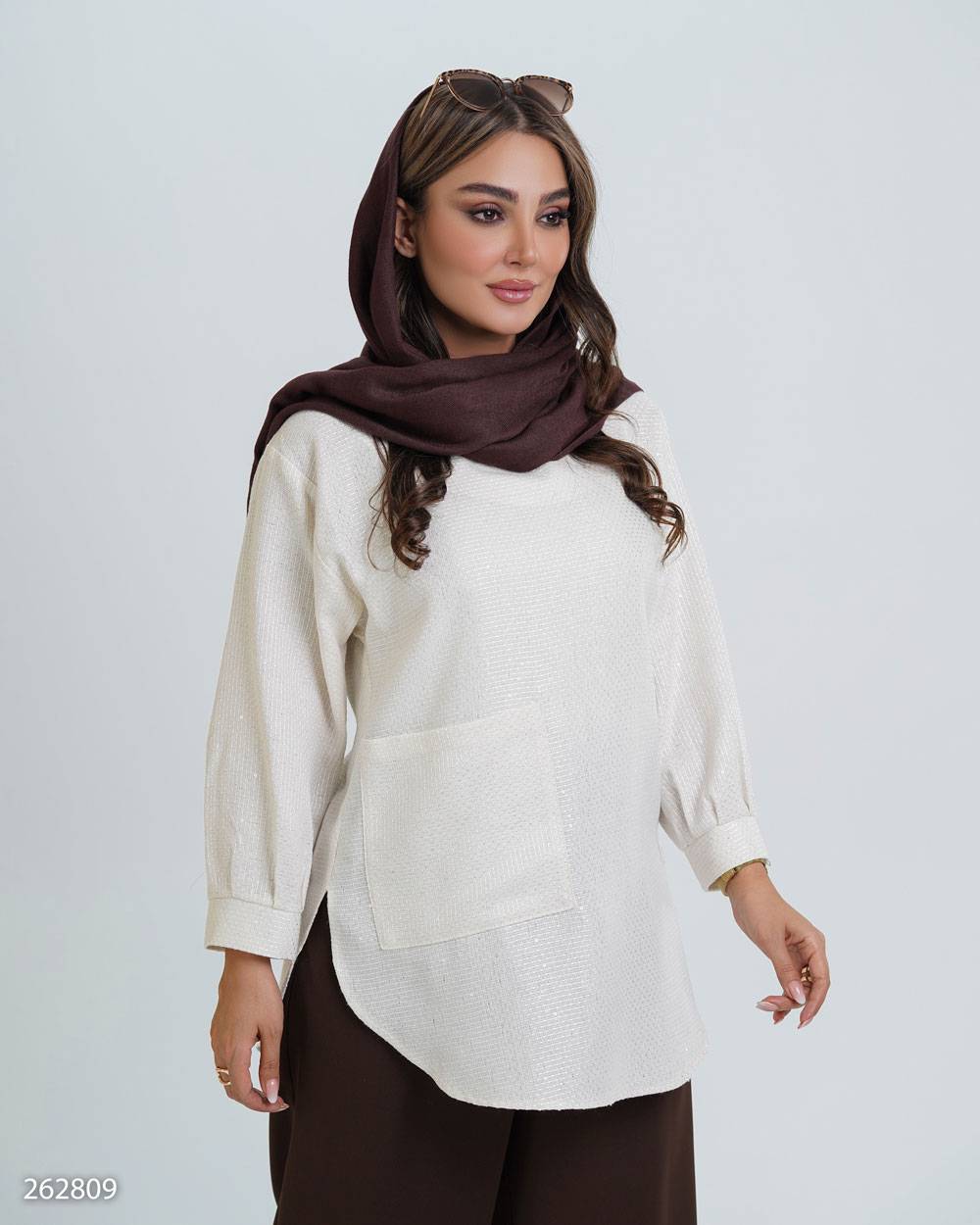 شومیز مدل شاینا کد 2628 زنانه(ضمانت اصالت)ارسال رایگان - Image 6
