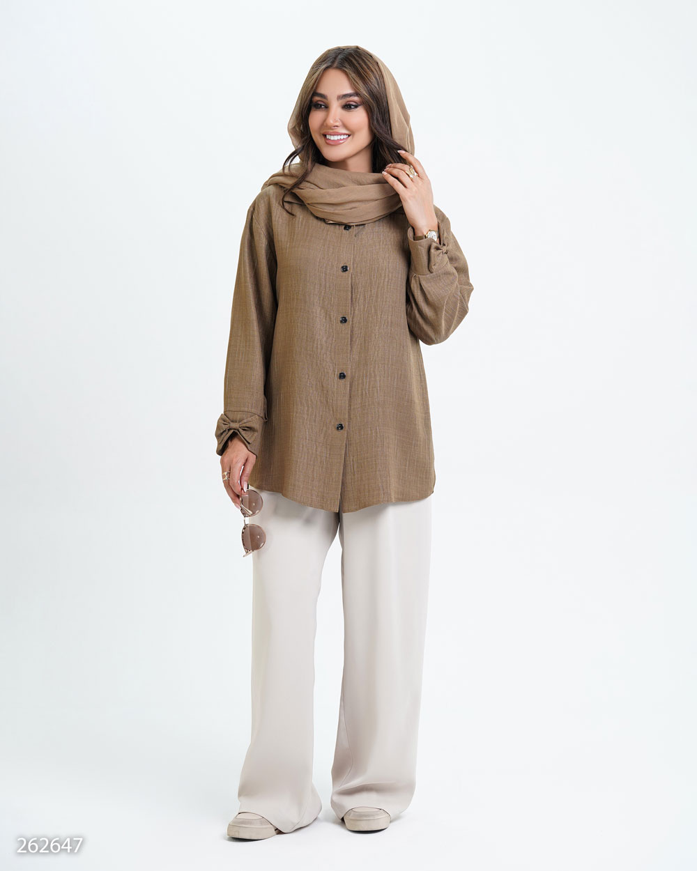 شومیز مدل میترا 2626 سبک خنک زنانه (ضمانت اصالت) ارسال رایگان - Image 8