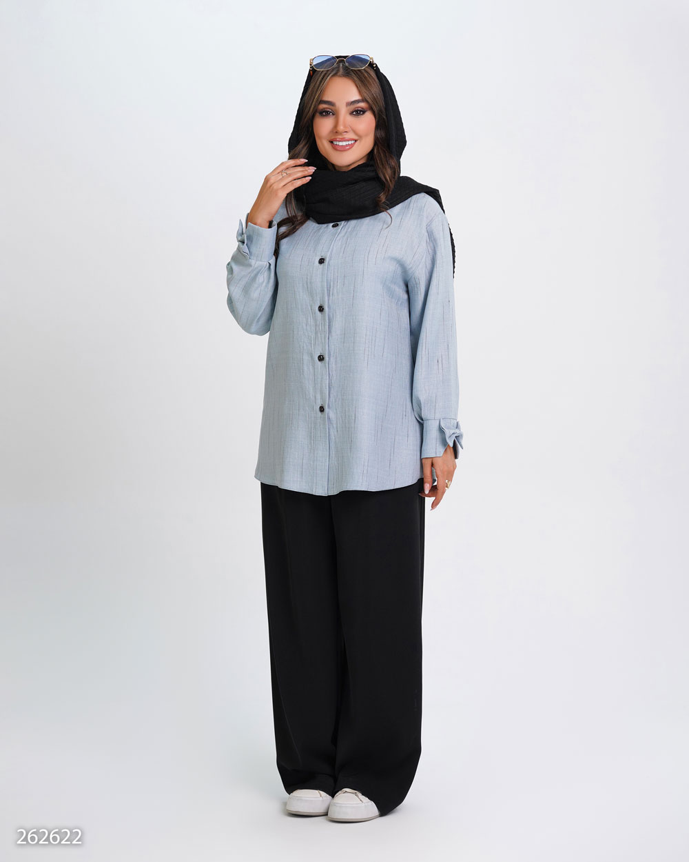 شومیز مدل میترا 2626 سبک خنک زنانه (ضمانت اصالت) ارسال رایگان - Image 2