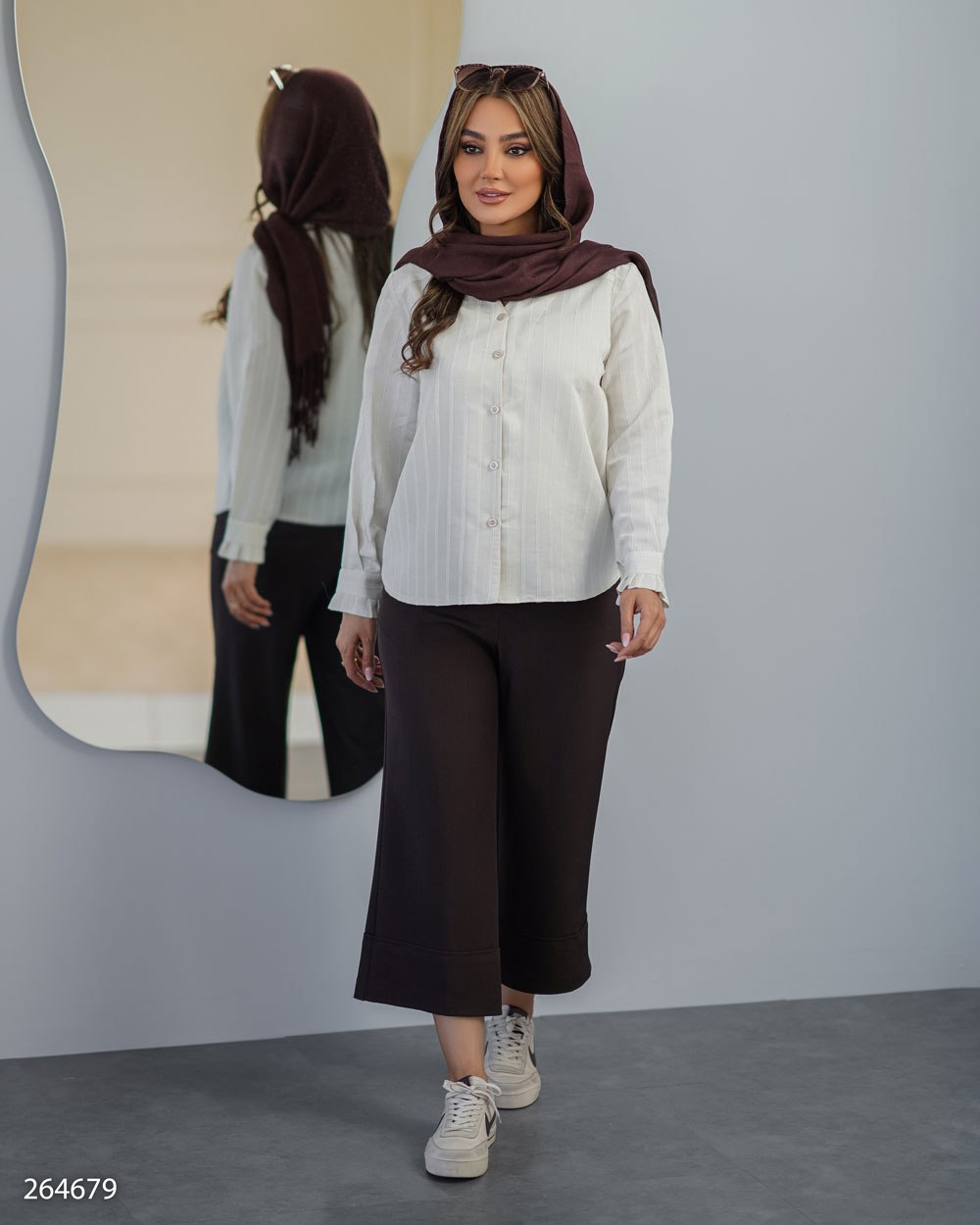 شومیز مدل سوژان کد 2646 زنانه (ضمانت اصالت)ارسال رایگان - Image 2