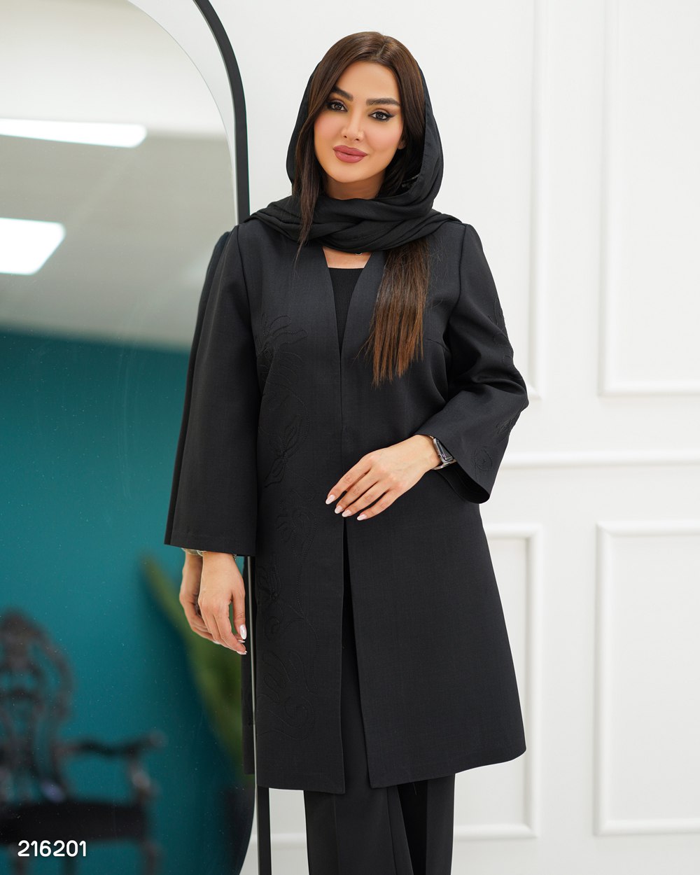 مانتو مدل تینوش کد ۲۱۶۲زنانه ارسال رایگان (ضمانت اصالت) - Image 5