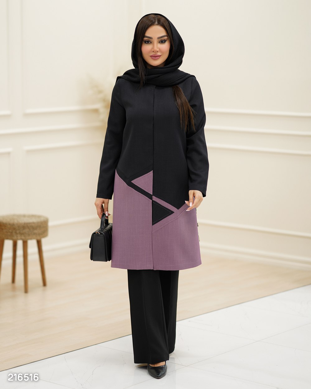 مانتو مدل آرنوشا کد 2165 زنانه مجلسی(ضمانت اصالت) ارسال رایگان - Image 2