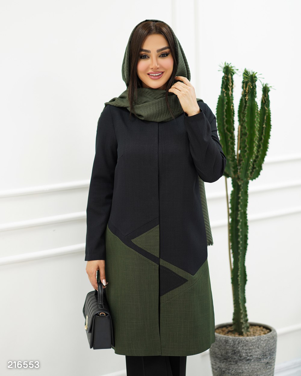 مانتو مدل آرنوشا کد 2165 زنانه مجلسی(ضمانت اصالت) ارسال رایگان - Image 3