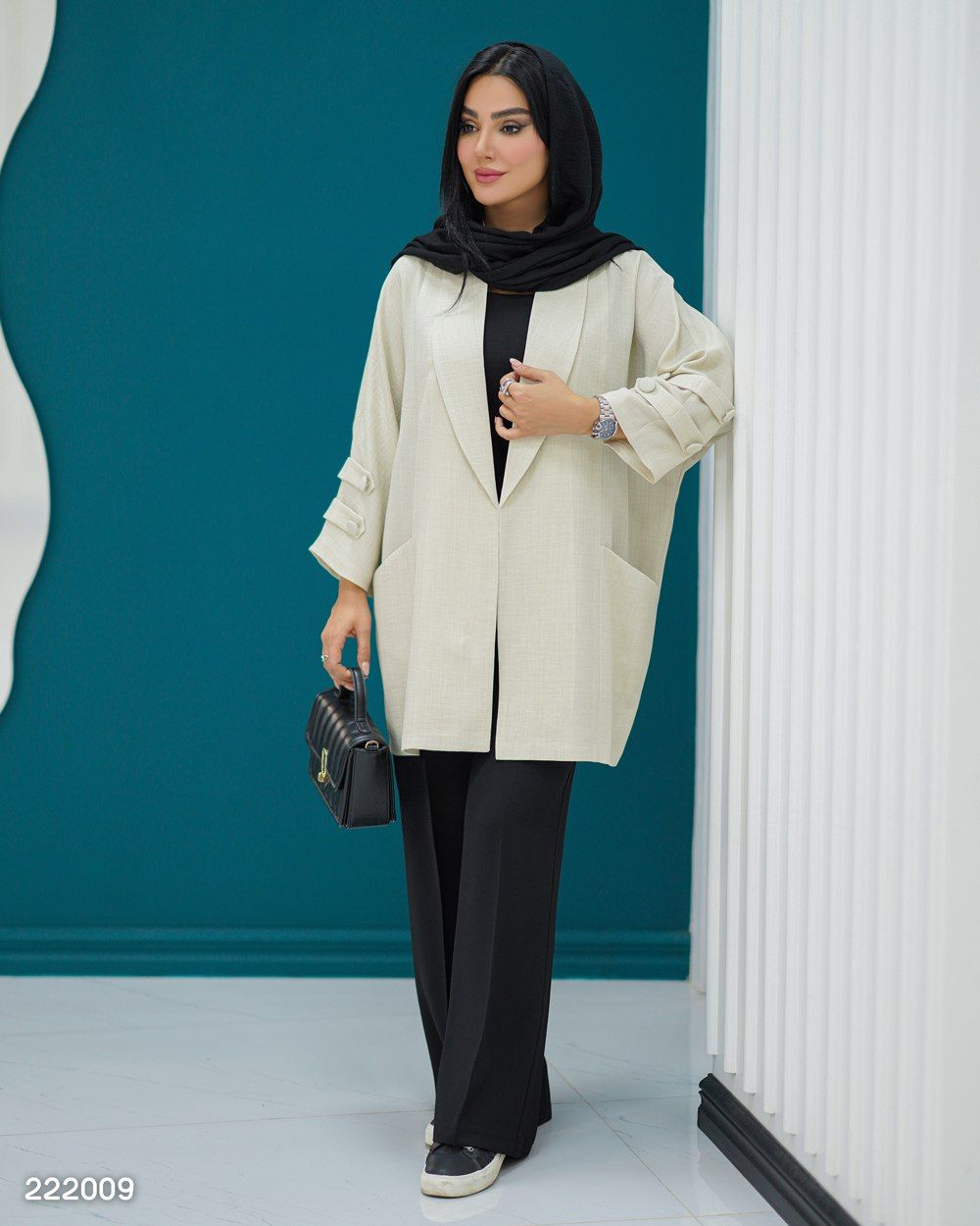 مانتو مدل اسما کد 2220 دخترانه زنانه (ضمانت اصالت) ارسال رایگان - Image 5