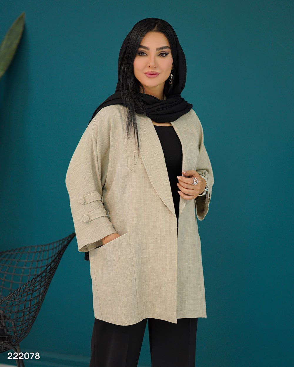 مانتو مدل اسما کد 2220 دخترانه زنانه (ضمانت اصالت) ارسال رایگان - Image 8