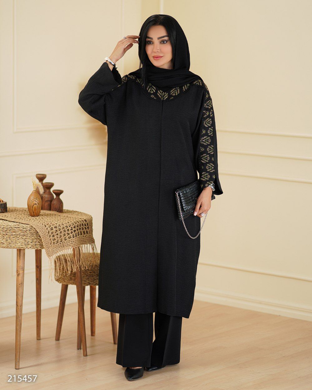 مانتو مدل ناژان کد 2154 مجلسی زنانه(ضمانت اصالت)ارسال رایگان - Image 4