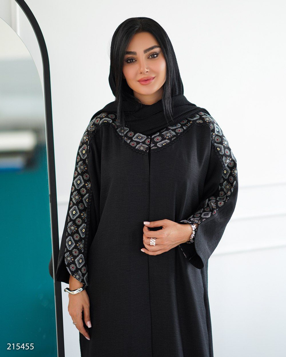 مانتو مدل ناژان کد 2154 مجلسی زنانه(ضمانت اصالت)ارسال رایگان - Image 3