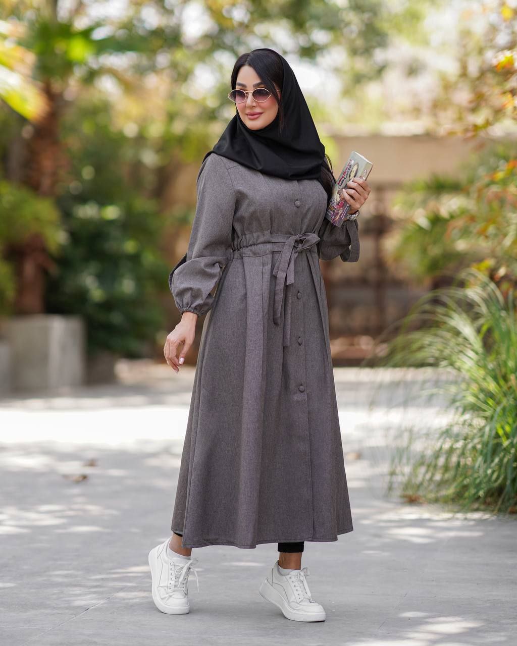 مانتو دو کمر مدل کمند زنانه (ضمانت اصالت)ارسال رایگان - Image 6