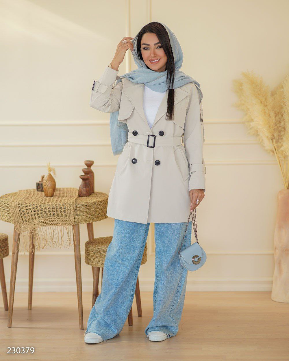 بارانی مدل نیکدل کد 2303 زنانه (ضمانت اصالت) ارسال رایگان - Image 7