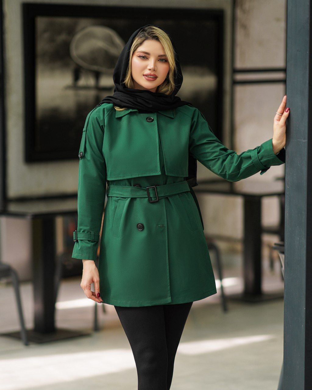 مانتو مدل بی تا پاییزه زنانه (ضمانت اصالت) ارسال رایگان - Image 9