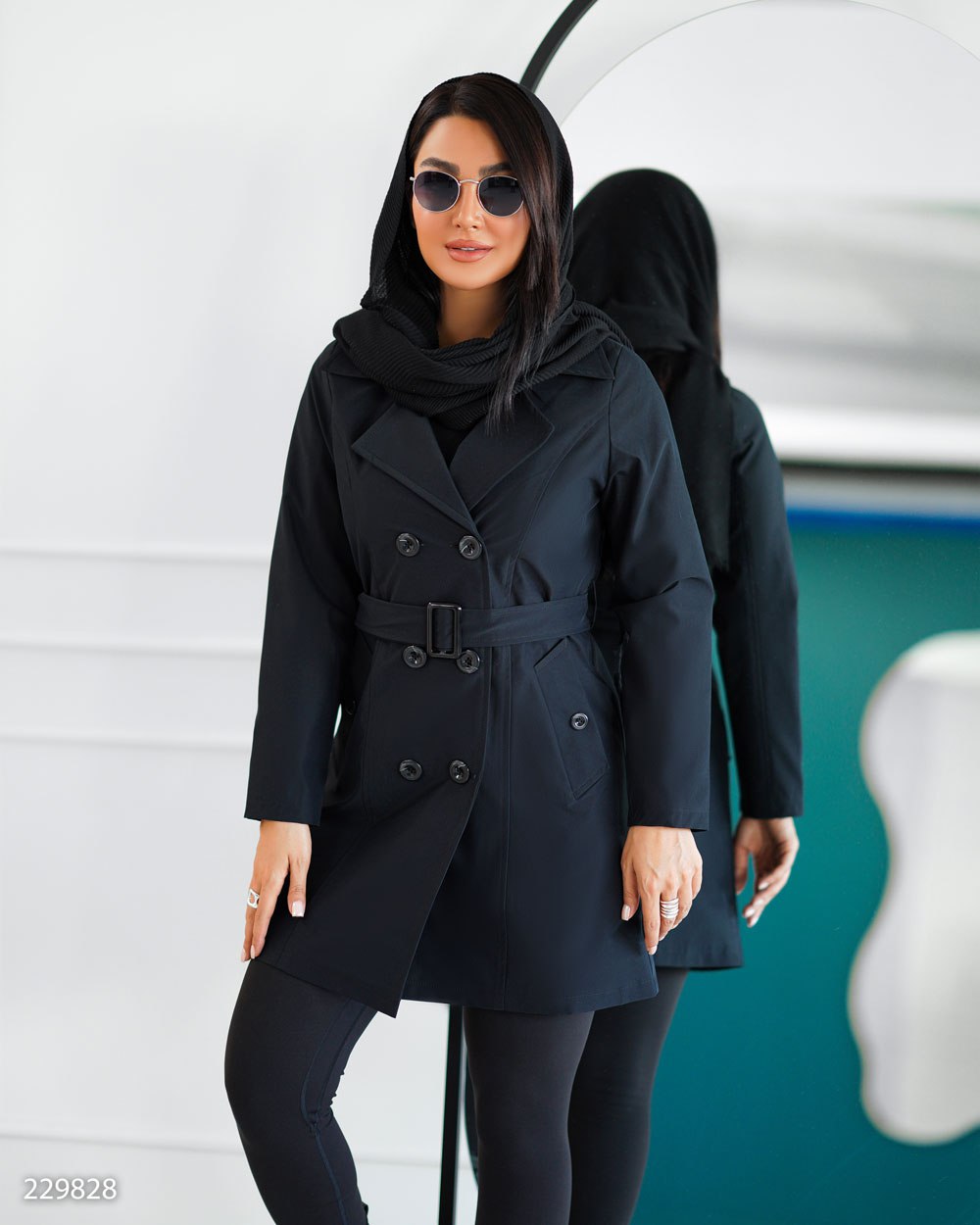 بارانی مدل جیانا کد 2298 زنانه (ضمانت اصالت) - Image 7