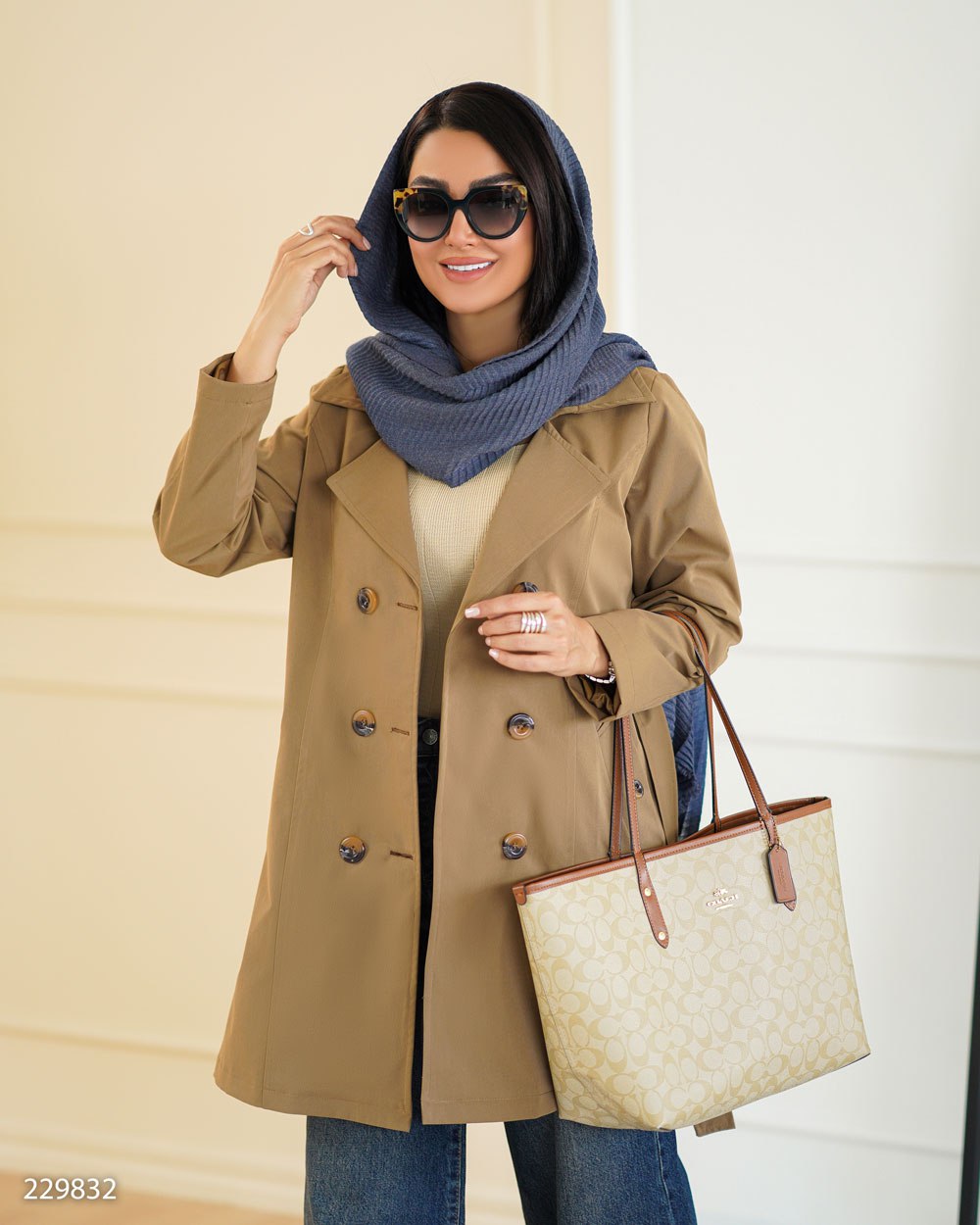 بارانی مدل جیانا کد 2298 زنانه (ضمانت اصالت)