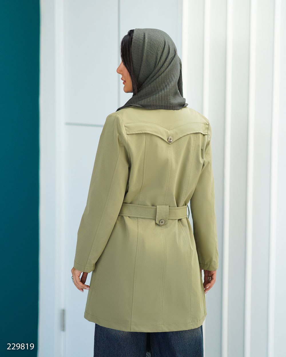 بارانی مدل جیانا کد 2298 زنانه (ضمانت اصالت) - Image 8