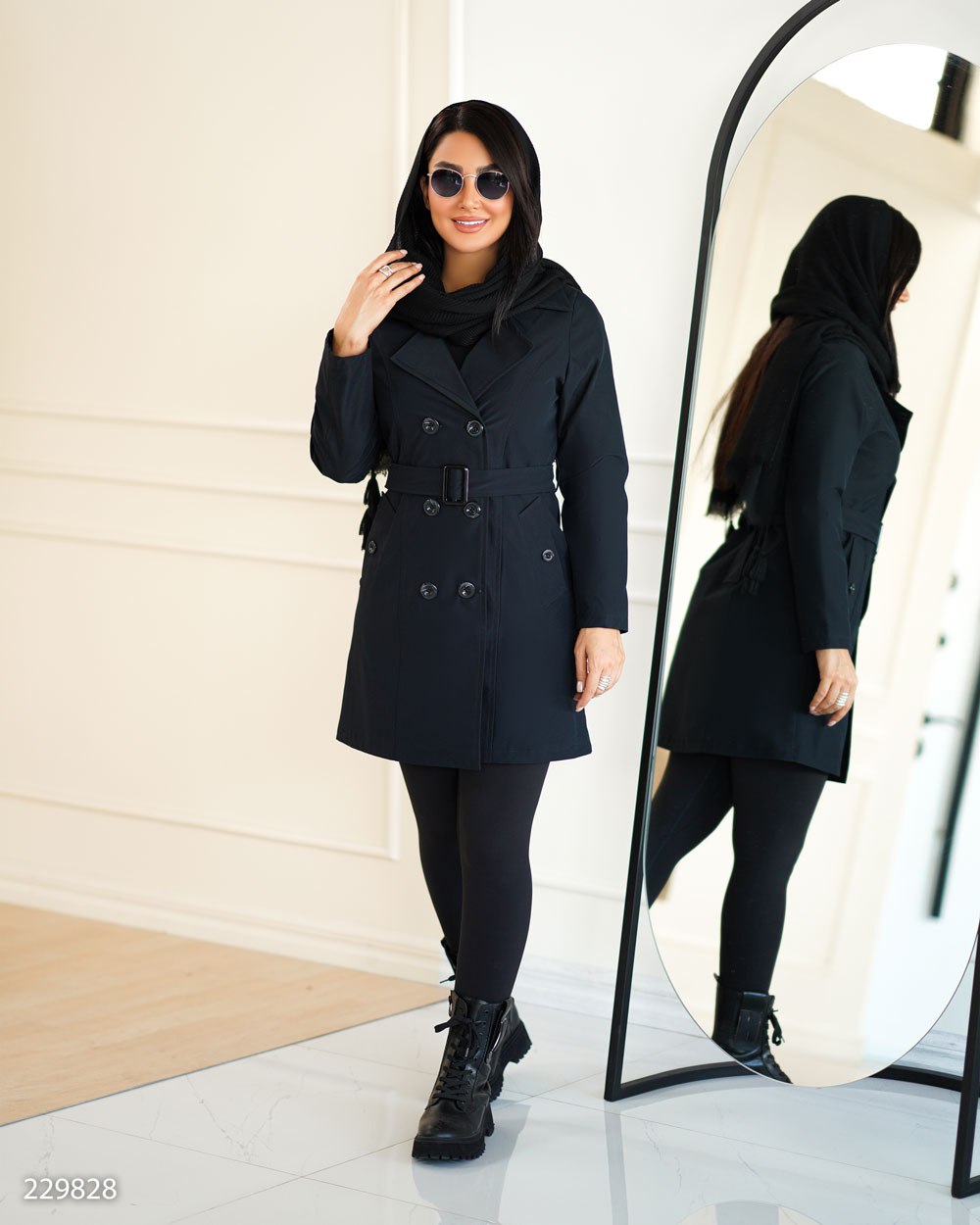 بارانی مدل جیانا کد 2298 زنانه (ضمانت اصالت) - Image 6