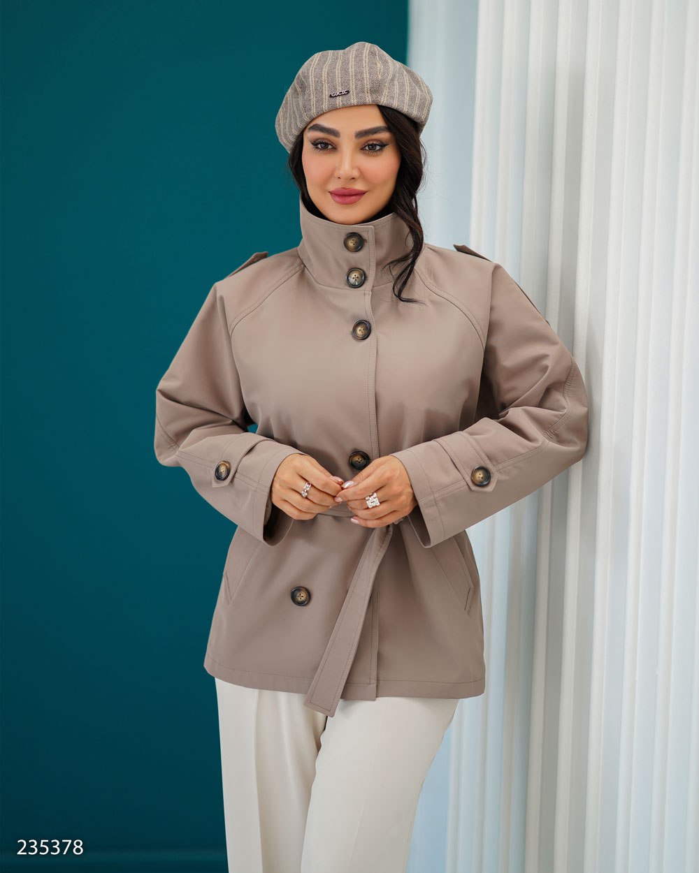 بارانی مدل سپنتا کد 2353 زنانه (ضمانت اصالت) ارسال رایگان - Image 4