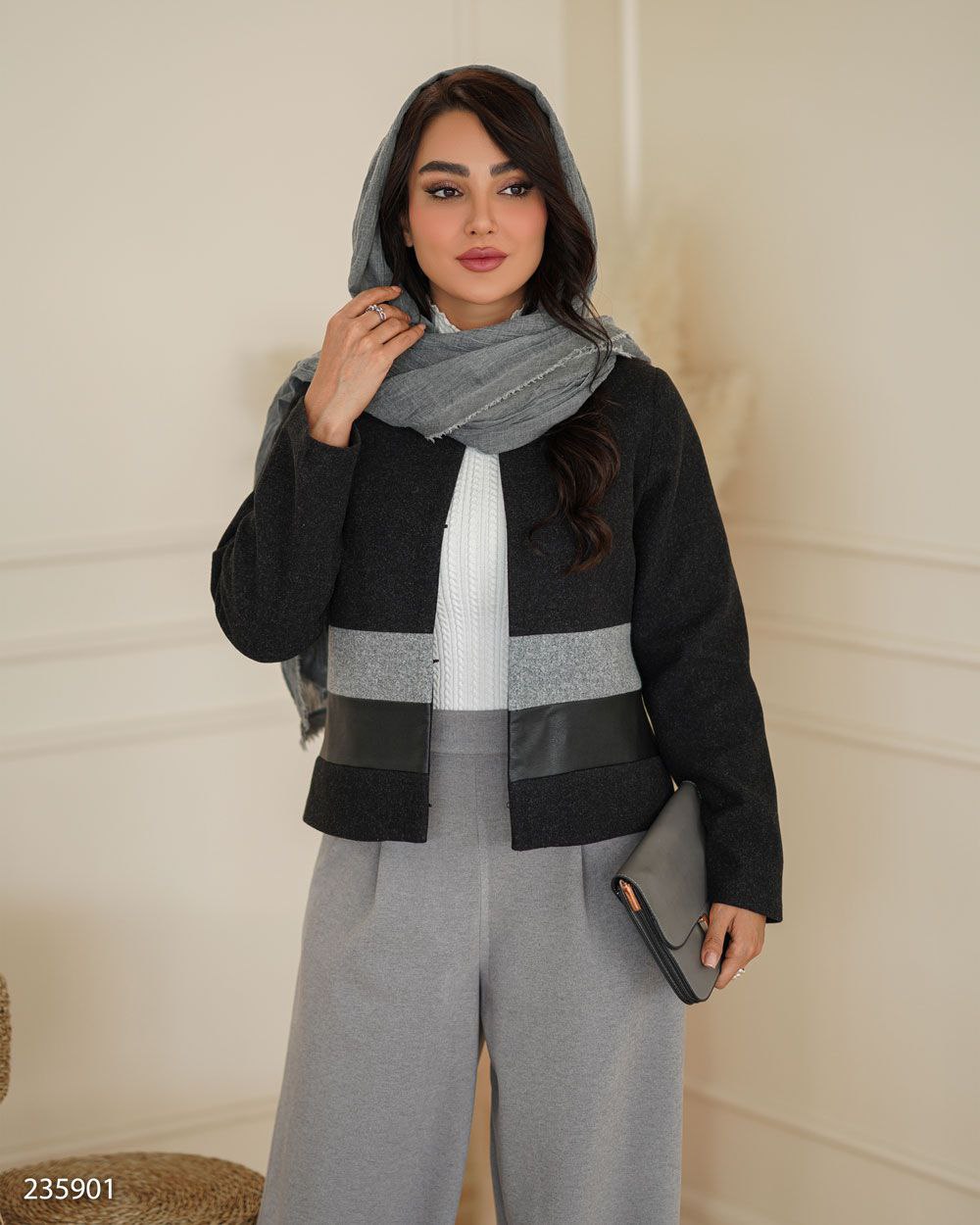 پالتو مدل فرشین کد 2359 زنانه(ضمانت اصالت)ارسال رایگان - Image 5