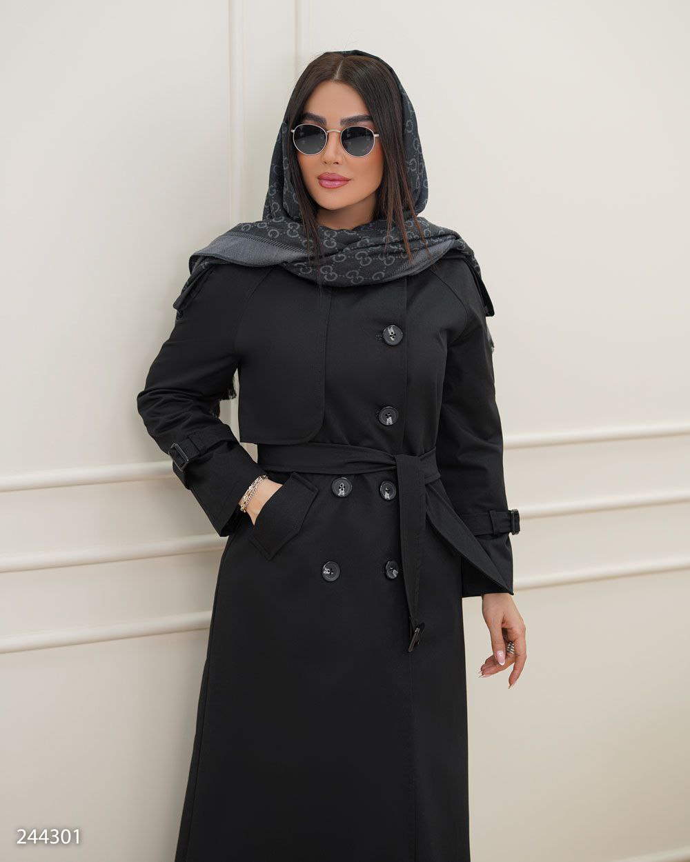 بارانی مدل ماناد کد 2443 زنانه (ضمانت اصالت) ارسال رایگان - Image 4