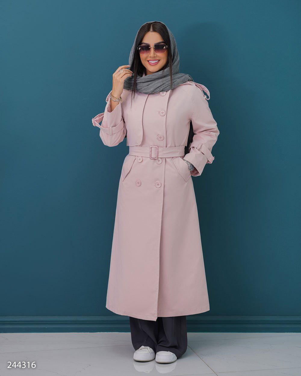 بارانی مدل ماناد کد 2443 زنانه (ضمانت اصالت) ارسال رایگان