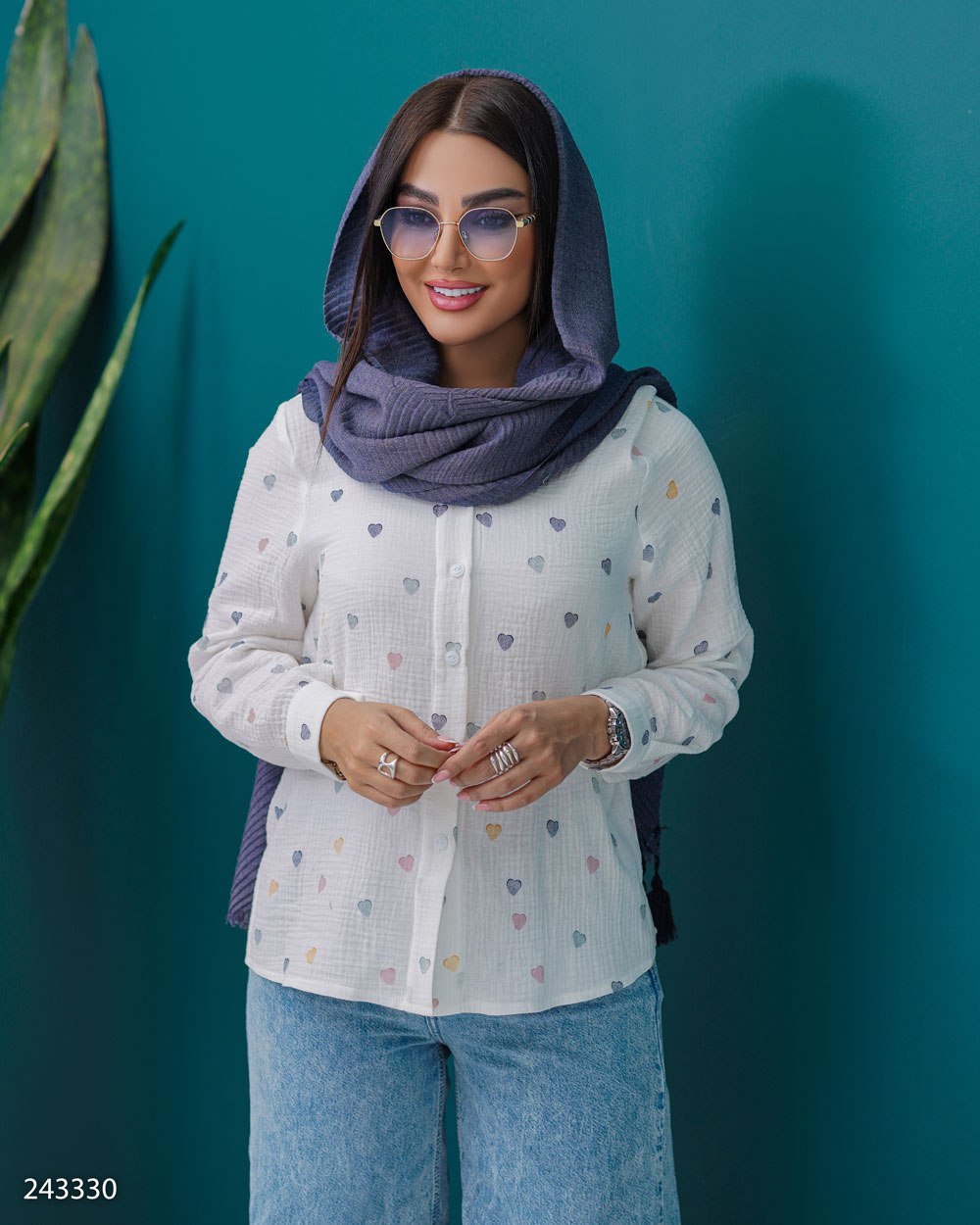شومیز پارسانا کد 2433 زنانه (ضمانت اصالت) ارسال رایگان - Image 7