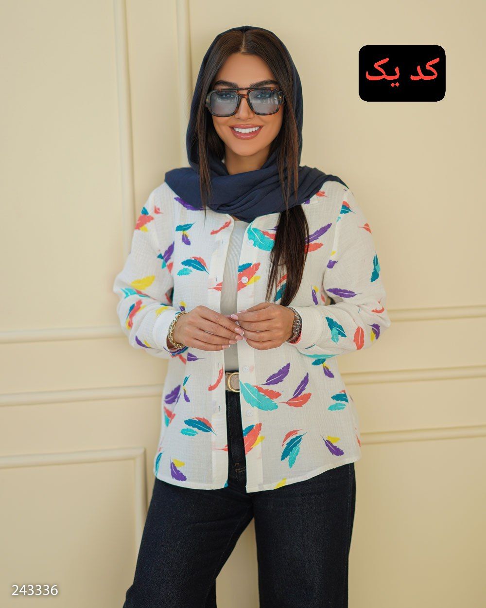 شومیز پارسانا کد 2433 زنانه (ضمانت اصالت) ارسال رایگان - Image 2