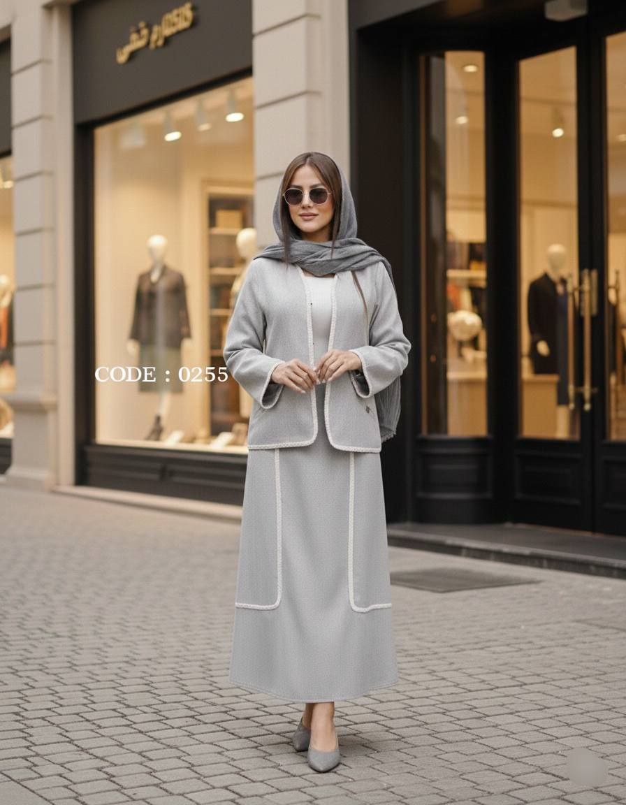 کتدامن 0255 زنانه مجلسی( ضمانت اصالت ) ارسال رایگان - Image 5