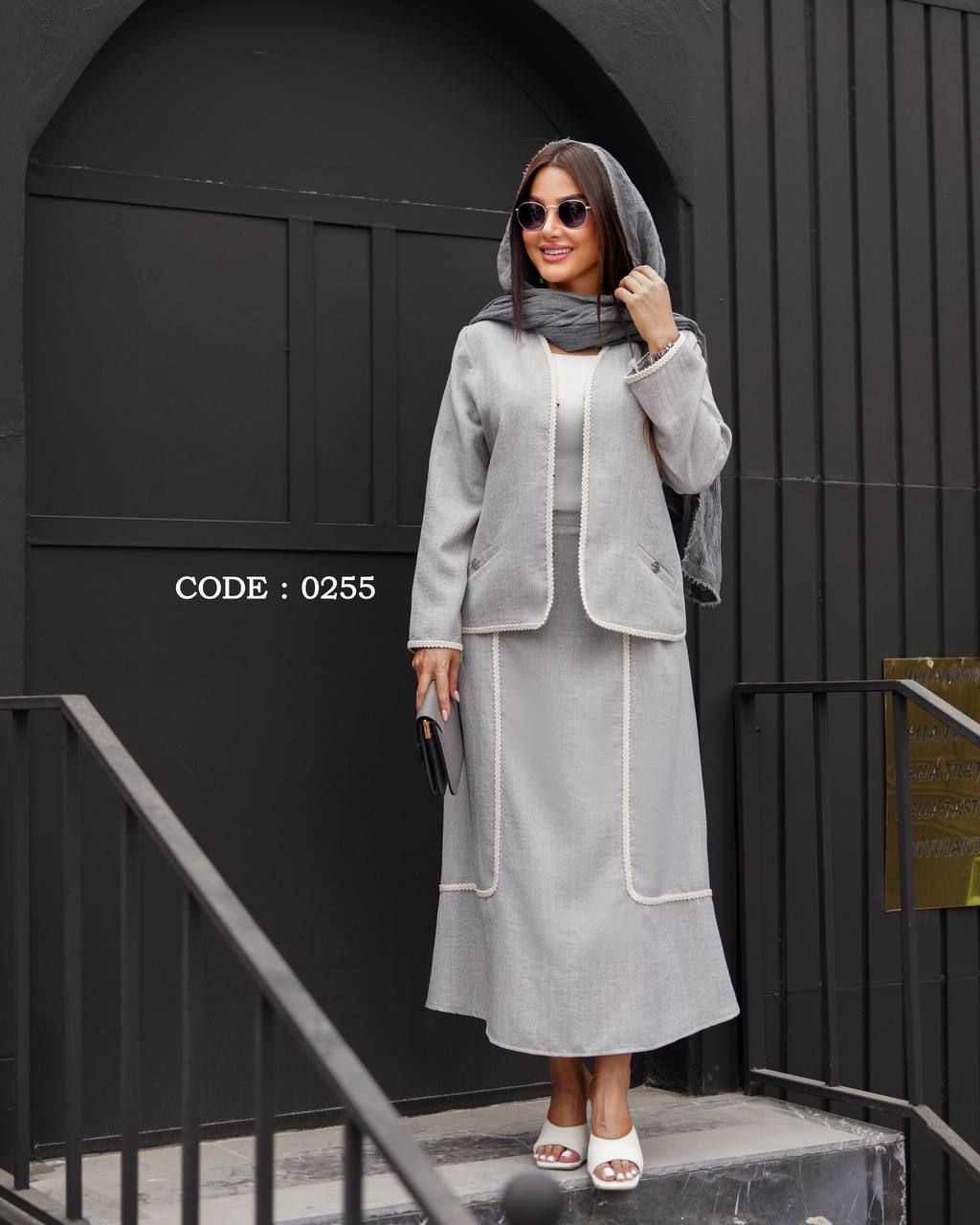 کتدامن 0255 زنانه مجلسی( ضمانت اصالت ) ارسال رایگان - Image 2