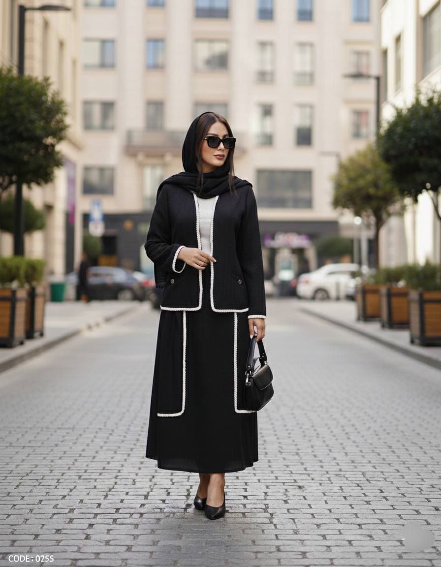 کتدامن 0255 زنانه مجلسی( ضمانت اصالت ) ارسال رایگان - Image 4