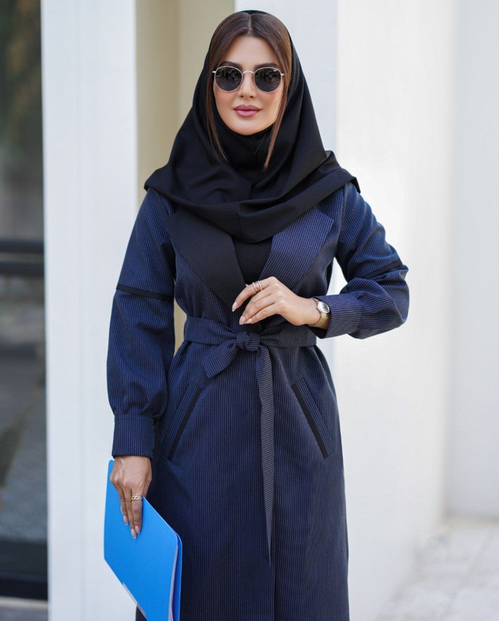 مانتو دیپلمات ترکیبی اداری کد ۱۲۷ زنانه (ضمانت اصالت) ارسال رایگان - Image 4