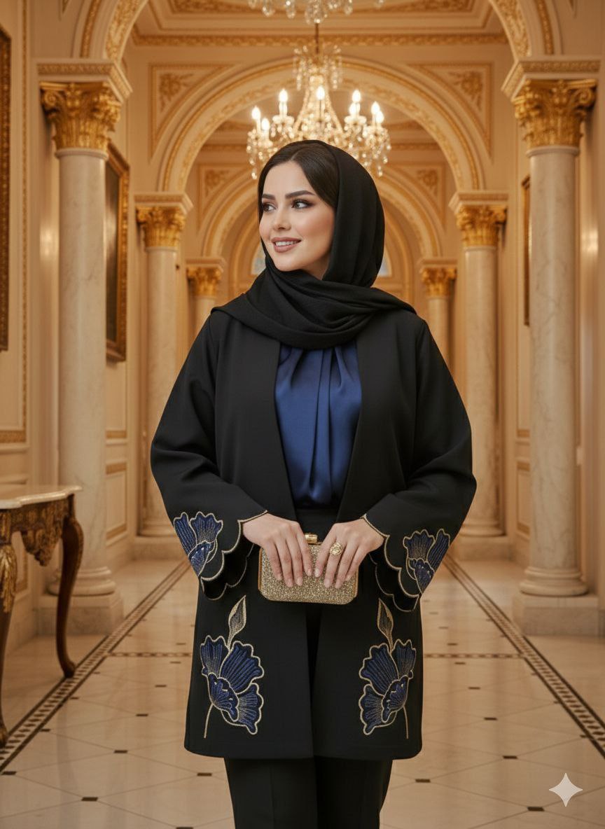 مانتو مدل آلند کد 1528زنانه مجلسی (ضمانت اصالت)ارسال رایگان - Image 4