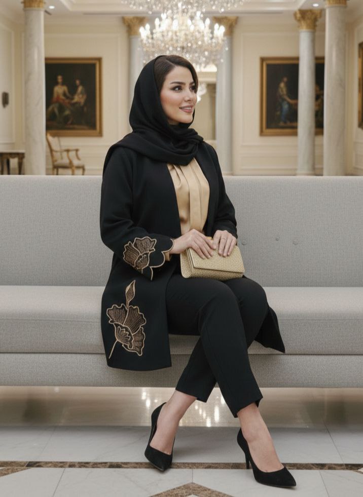مانتو مدل آلند کد 1528زنانه مجلسی (ضمانت اصالت)ارسال رایگان - Image 6